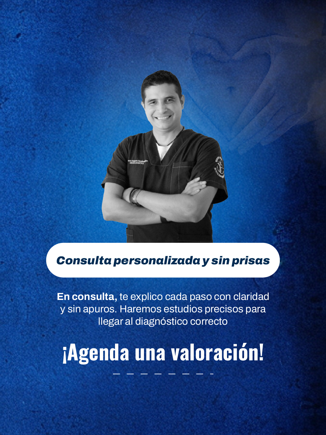 Consulta personalizada y sin prisas con el Dr. Manuel Hernández