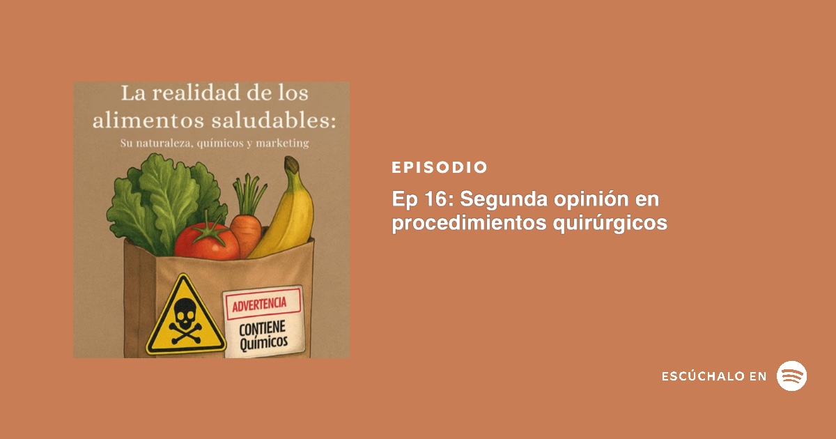 Episodio del podcast del Dr. Manuel Hernández sobre cirugía